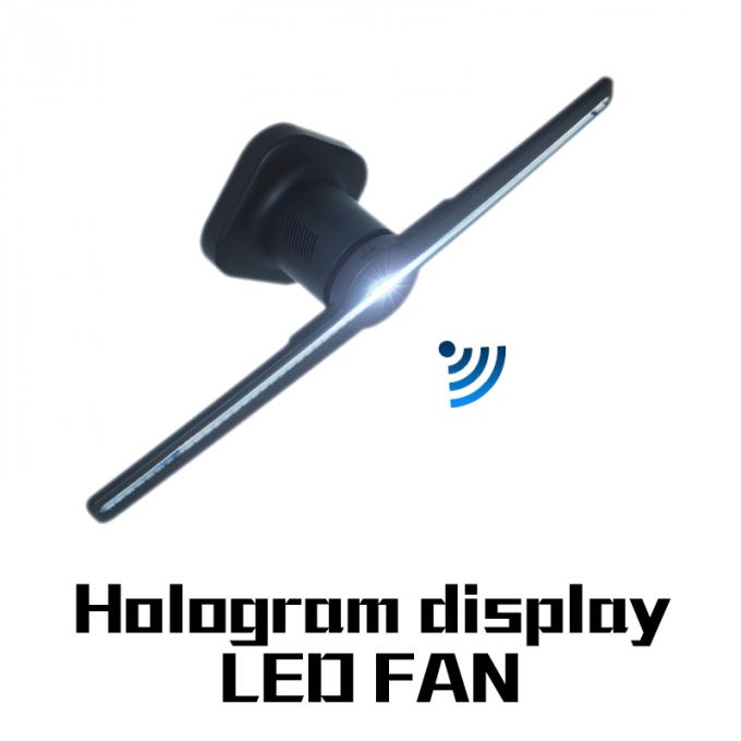 Modèle olographe de WIFI de fan de l'hologramme 3D de l'affichage 3D 43CM d'hologramme de la publicité